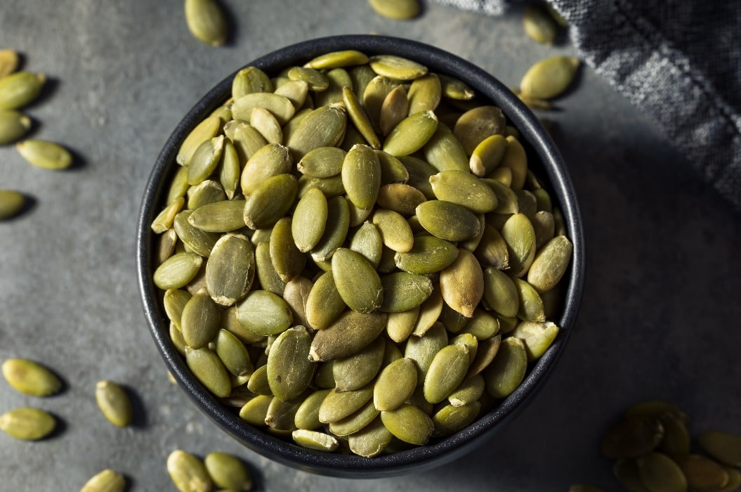 Raw Green Organic Pumpkin Seeds